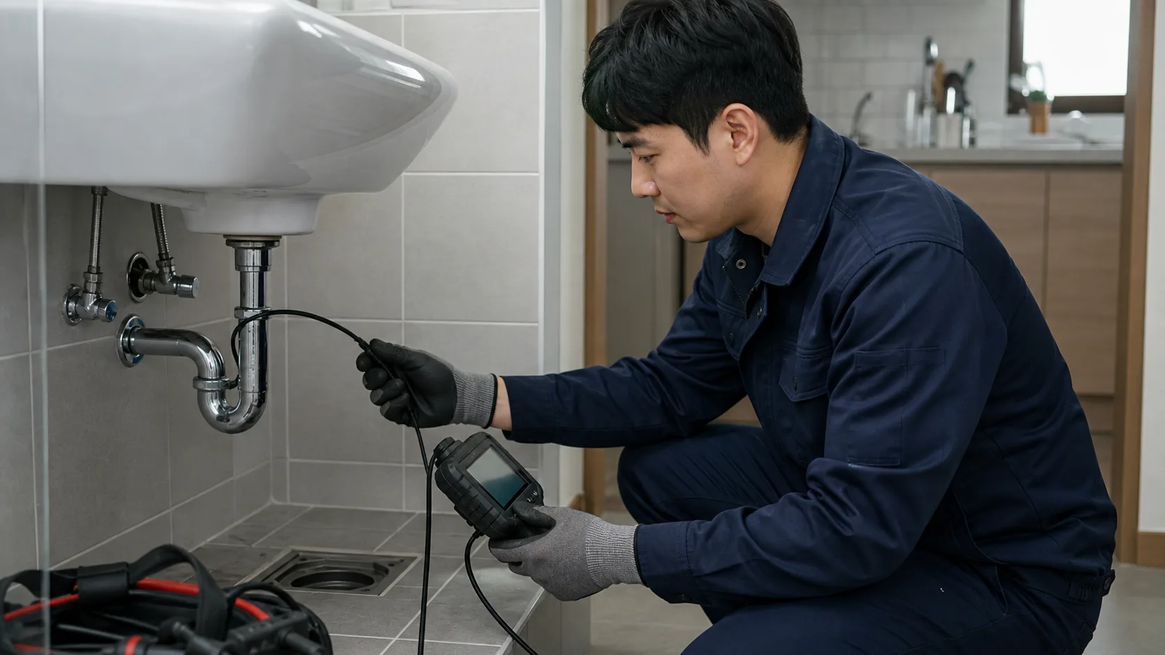 원주 명륜2동 배관 내시경 검사 수리 전 확인할 사용 환경 대표 이미지
