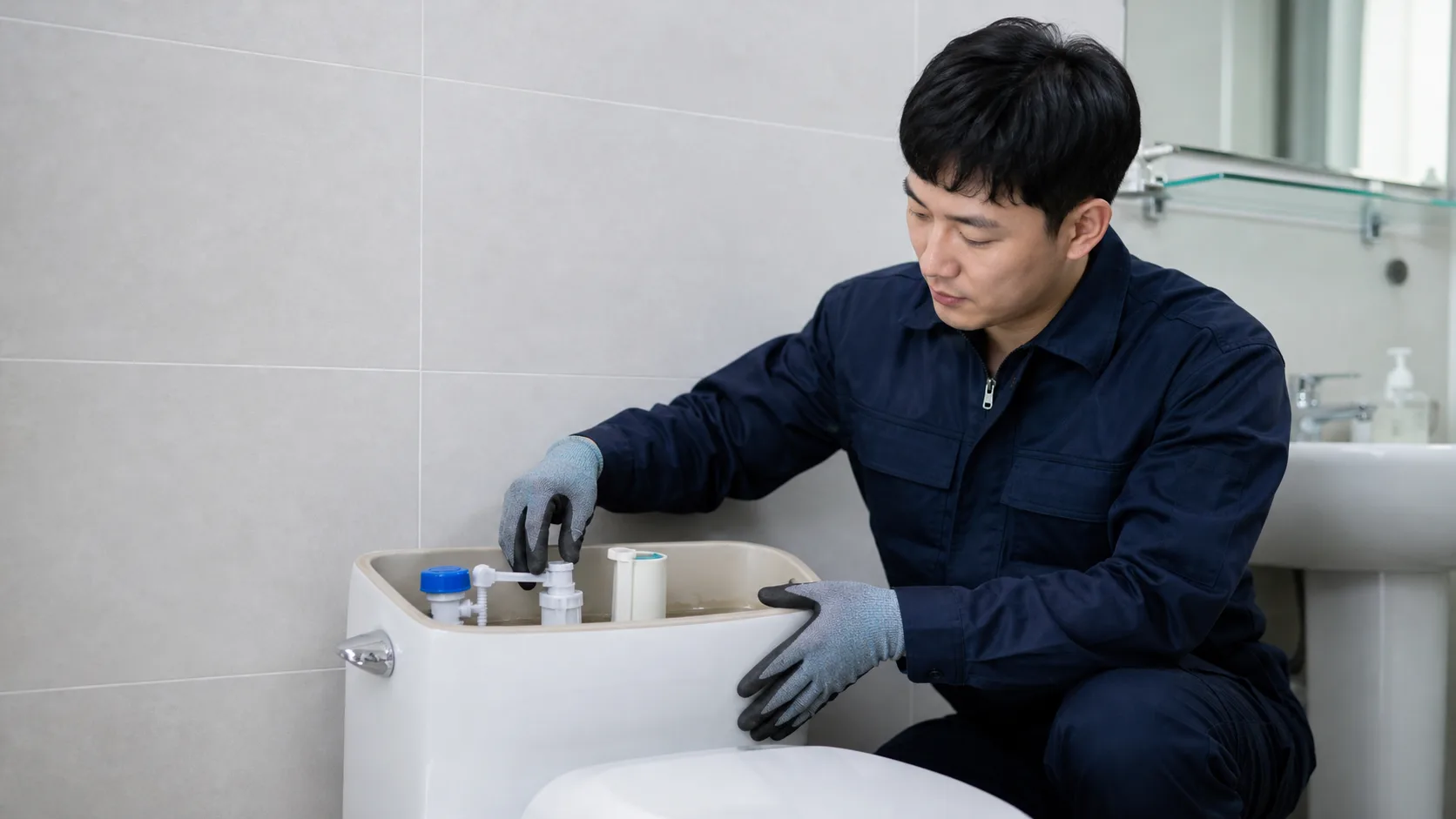 제천 남현동 변기 부속 교체, 배수 밸브 상태 때문에 급수 지연이 나타나는 이유 대표 이미지